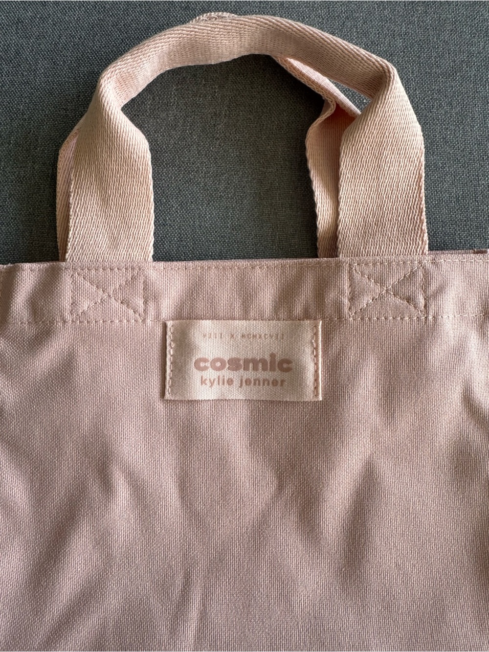 Cosmic by Kylie Jenner Blush Pink Canvas Tote - Picture 2 of 5